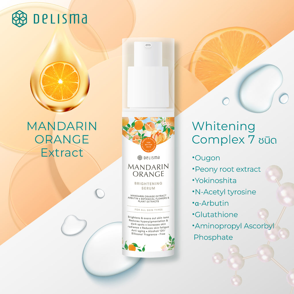 Delisma - Mandarin Orange Brightening Serum 30 ml