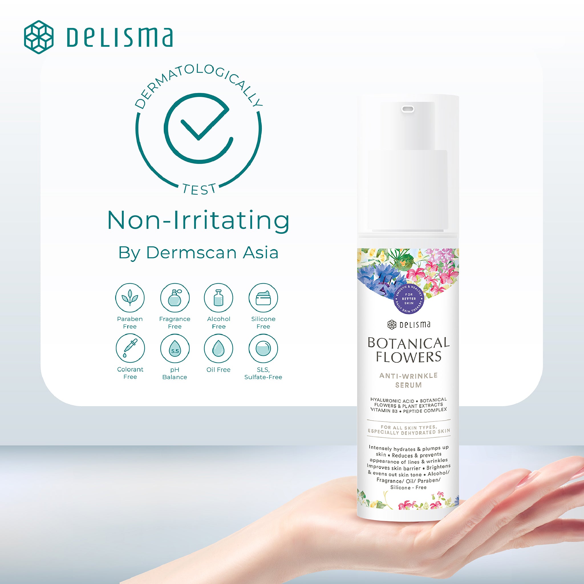 Delisma - Botanical Flowers Anti-Wrinkle Serum 30 ml