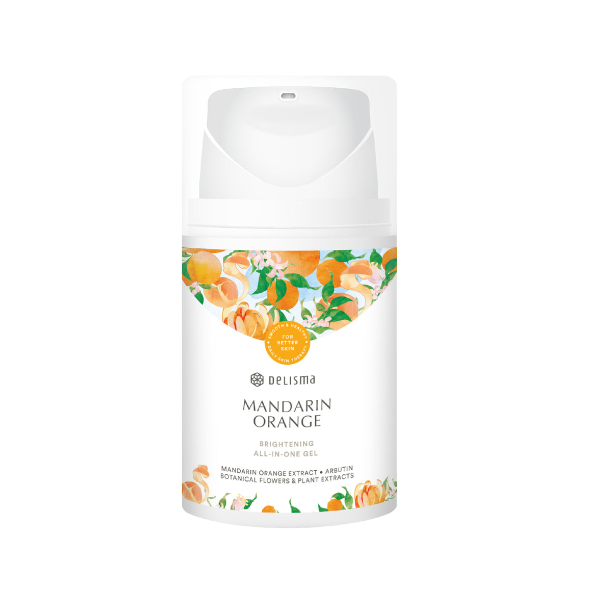 Delisma - Mandarin Orange Brightening All-In-One Gel 50 g. Exp. 26/05/26